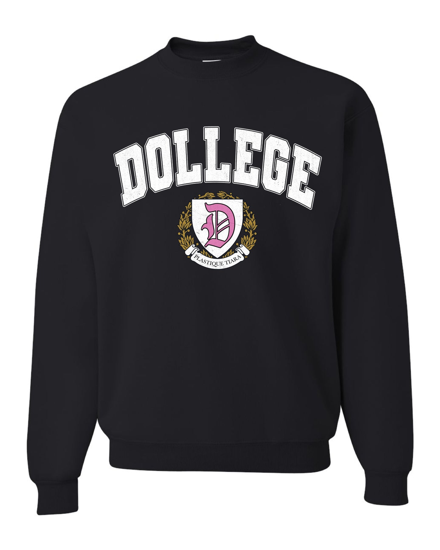 Dollege - Crewneck Sweatshirt (Black)